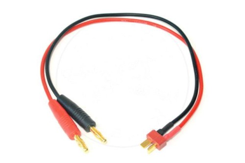 Adapter Banan 4mm - Wtyczka DEAN - kabel silikon_1
