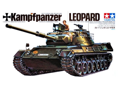 Tamiya 35064 German Leopard Medium Tank 1/35_1