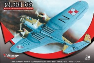 PZL 37B Łoś 1/48 polski samolot bombowy