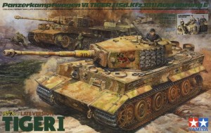 Tamiya 25401 German Tiger I - Late Version 1/35