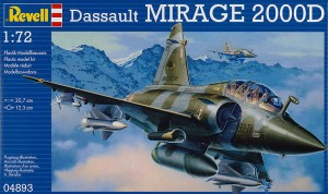 Mirage 2000D model do sklejania samolot Revell 4893