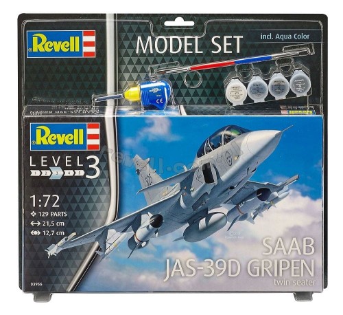 model do sklejania revell Saab