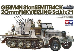 German Semi Track Sdkfz 7/1 model do sklejania Tamiya 35050