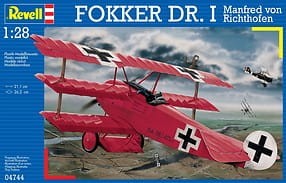 Fokker DR. I Manfred von Richthofen (4744) 1:28 model plastikowy do sklejania_1