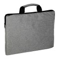Torba na laptopa 15,6 cali etui pokrowiec teczka damska męska szara