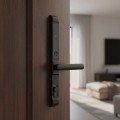 Klamka do drzwi zamek elektroniczny szyfrowy na kod odcisk palca kartę