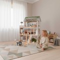 Domek dla lalek drewniany LULILO FLORO boho LED 78cm