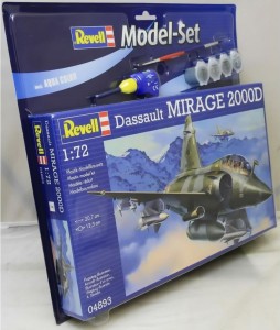 Zestaw upominkowy - Dassault Mirage 2000D model pl