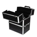 Kuferek na kosmetyki walizka organizer kosmetyczny XXL 3D