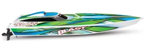 Łódka zdalnie sterowana RC Blast Traxxas 60 cm zielona