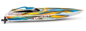 Łódka zdalnie sterowana RC Blast Traxxas 60 cm pomarańczowa
