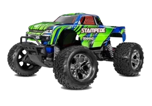Stampede Traxxas 2WD zielony OUTLET