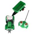 Traktor zdalnie sterowany ciągnik z przyczepą wywrotką 1:24 światła USB