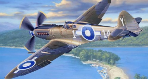 Supermarine Seafire Mk XV (4835) model plastikowy do sklejania_1