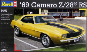 Camaro Z/28 1:25  model plastikowy do sklejania (7081)