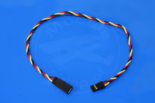 Przedłużacz serwa 45 cm skręcony JR_1