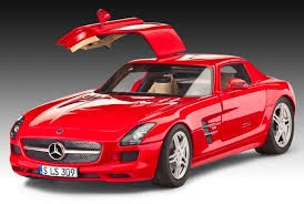 Mercedes-Benz SLS AMG 1:24 (7100) model plastikowy
