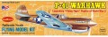 P-40 Warhawk model drewniany z napędem gumowym_1