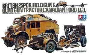 Tamiya 35044 1/35 25PDR Gun Quad Tractor