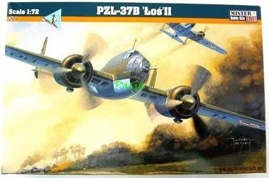 PZL-37B Łoś II 1:72 model plastikowy do sklejania_1