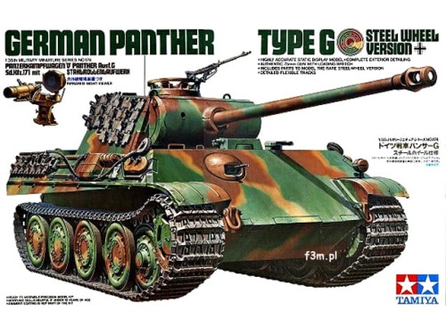 Tamiya 35174 czołg Panther G (early)_1