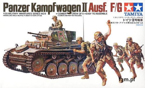 Tamiya 35009 Pkw. II 1/35 czołg lekki_1