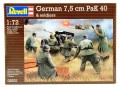 Figurki żołnierzy 1/72 German Pak 40 revell 2531-4083