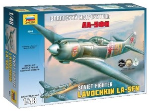 Soviet fighter La-5FN Model do sklejania Zvezda 4801
