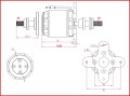 Silnik rc bezszczotkowy EMAX GT3526/04-2678
