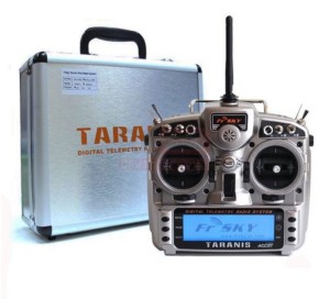 FrSky Taranis X9D Plus Odbiornik X8R Walizka ALU
