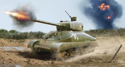 M4A1 Sherman  1:72 model plastikowy do sklejania (3196)_1
