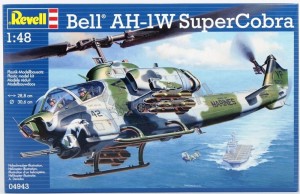 Bell AH-1W SuperCobra model do sklejnia