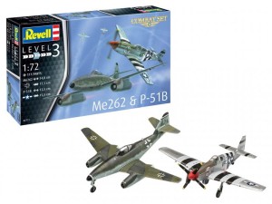 Combat Set 1:72 Me 262 & P- 51B Revell 3711