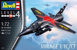 Dessault Mirage F-1 CT 1:72 Revell 4971 model do s