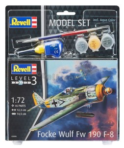 Focke Wulf FW 190 F-8 zestaw do sklejania 1:72 Rev