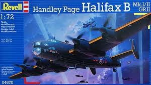 Handley Page Halifax B Mk.I/II GRII 1:72 model plastikowy