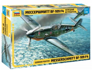 Messerschmitt BF-109 F4 model do sklejania 4806