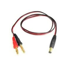 Adapter Jack 2.1 mm - Gold 4 mm