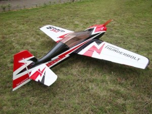 Sbach 342 3D ARF 50cc - czerwony/biały/czarny 