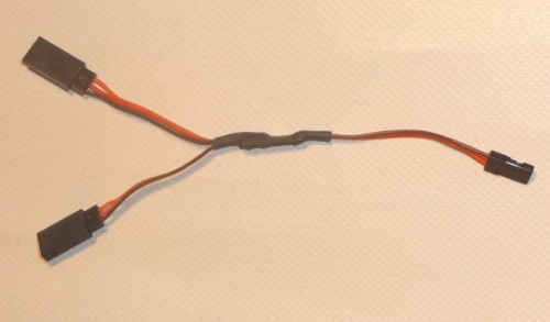 Rozgałęziacz Y 15 cm płaski JR_1