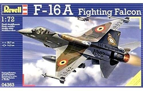F - 16 A Fighting Falcon 1:72 model plastikowy do sklejania (4363)_1