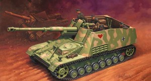 Sd. Kfz. 164 Nashorn 1:72 model plastikowy do sklejania (3148)