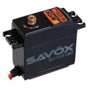 Serwo cyfrowe Savox SC-0251MG 16kg/0,18s