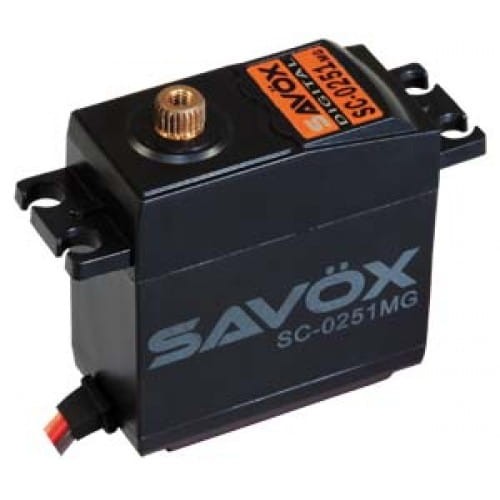 Serwo cyfrowe Savox SC-0251MG 16kg/0,18s_1