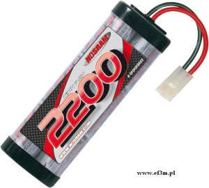 Pakiet napędowy 2200 mAh 7,2V Nosram