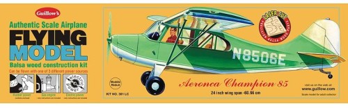 Aeronca Champion 85 model drewniany z napędem gumowym_1