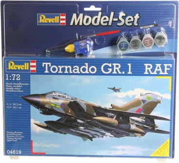 Zestaw upominkowy Tornado GR. 1 RAF 1:72 model plastikowy do sklejania (64619)_1