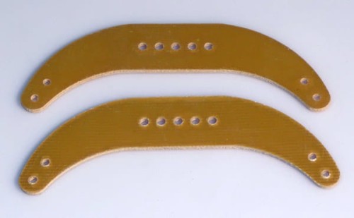 Dźwignia steru kierunku laminatowa do modeli 100cc GW/AXAR_1