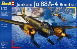 Junkers Ju 88A-4 Bomber 1:72 model plastikowy do sklejania (4672)