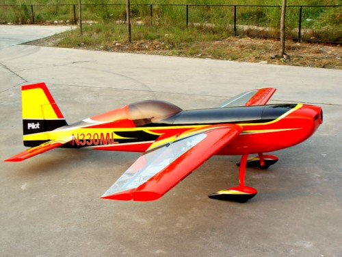 Extra 330SC ARF 35% CF 2,70m Pilot-rc  kolor 02 czerwony/żółty/srebrny_1